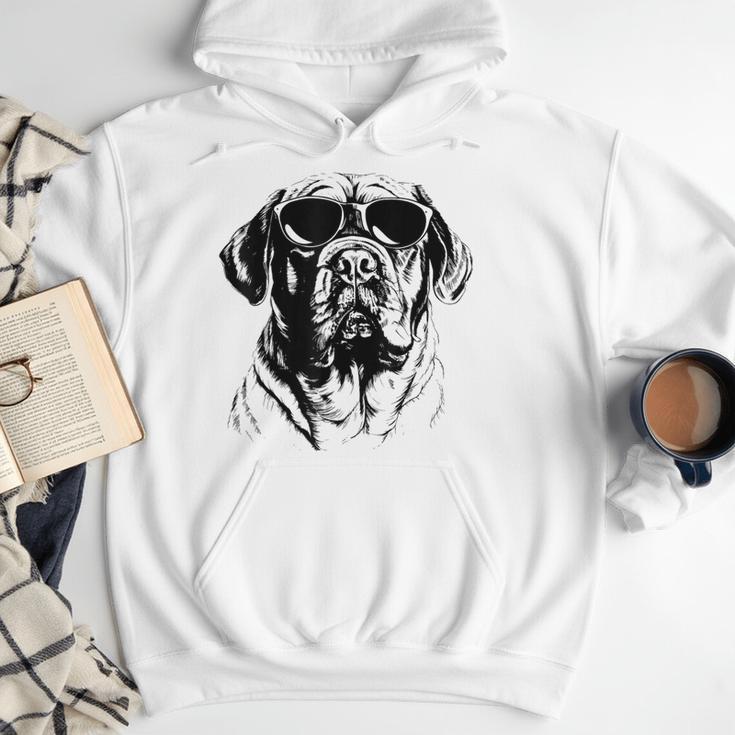 English Mastiff Sketch Drawing Art Dog Lover Mom Dad Women Men Hoodie
