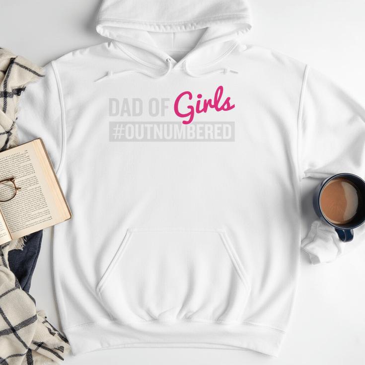 Father's Day Dad From Girl Outnumbered Men Hoodie