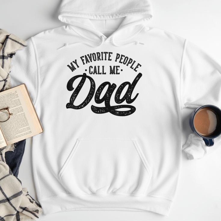 My Favorite People Call Me Dad Father's Day Men Hoodie