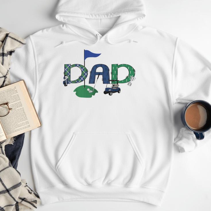 Golf Dad Hole In One Golf First Birthday Boy Party Men Hoodie
