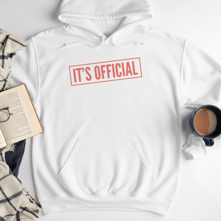 It's Official I'm The Favorite Daughter From Dad Mom Men Hoodie