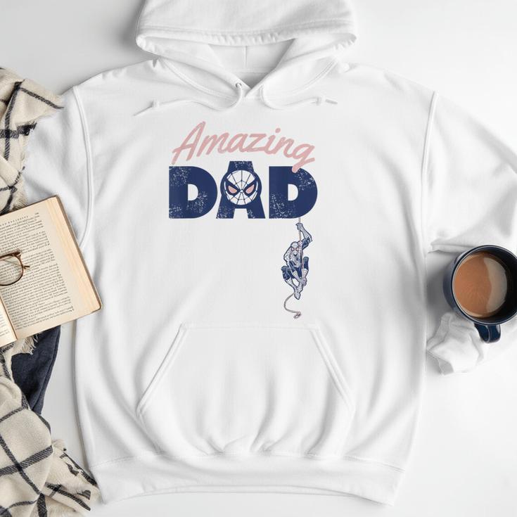 Marvel Spider-Man Father's Day Amazing Dad Retro Men Hoodie