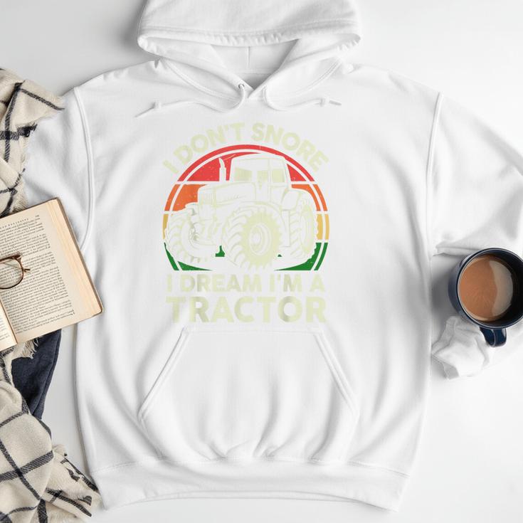 Men I Don't Snore I Dream I'm Tractor Farmer Dad Men Hoodie Men I Don't Snore I Dream I'm Tractor Farmer Dad Men Hoodie