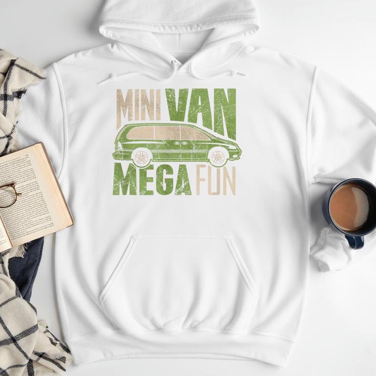 Mini Van Mega Fun Mom Dad T-Shirt Men Hoodie