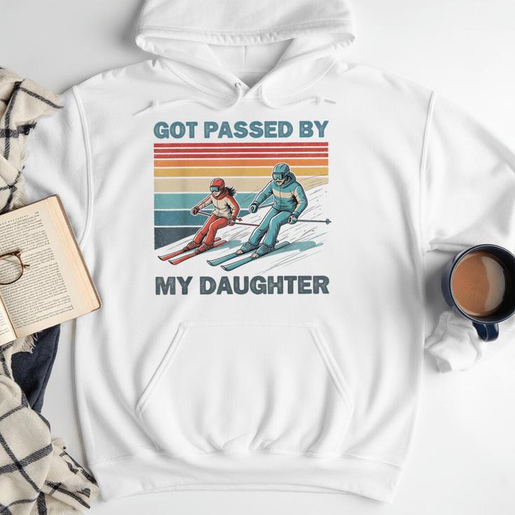 Got Passed By My Daughter Skiing Dad Men Hoodie