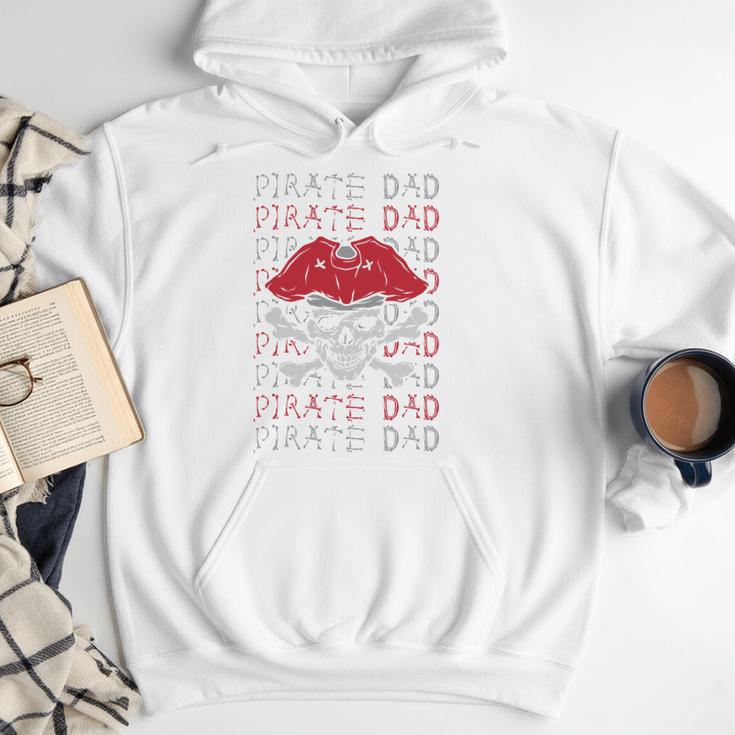 Pirate Dad Skull And Crossbones Tampa Gasparilla Captain Men Hoodie