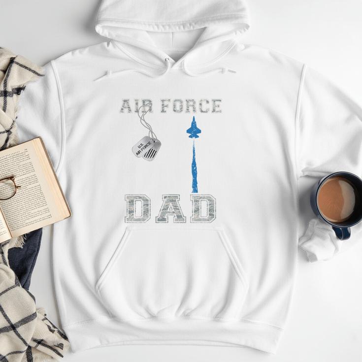 Proud Air Force Dad US Air Force Graduation Dad Men Hoodie