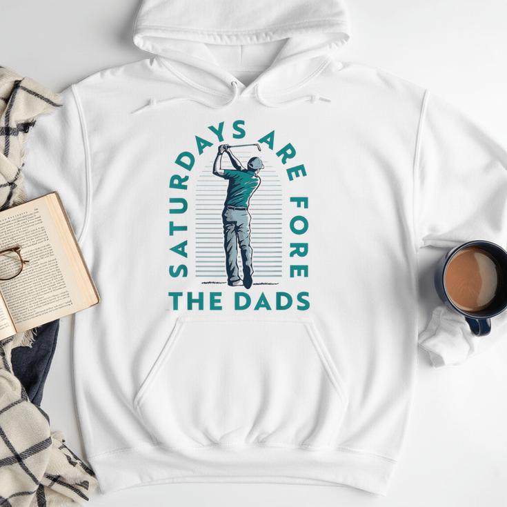 Saturdays For Dads Golfer Father's Day Men Hoodie