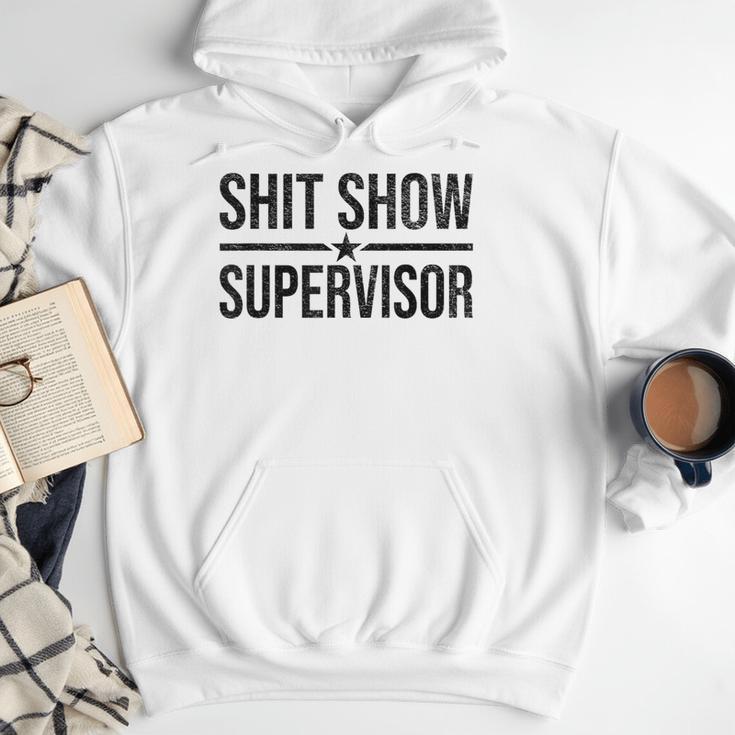Shit-Show Supervisor TEES For Bosses Moms DADS Manager Men Hoodie