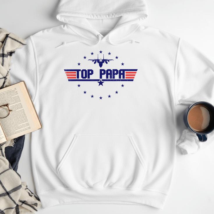 Top Papa Fathers Day Birthday For Men Dad Daddy Grandpa Men Hoodie Top Papa Fathers Day Birthday For Men Dad Daddy Grandpa Men Hoodie