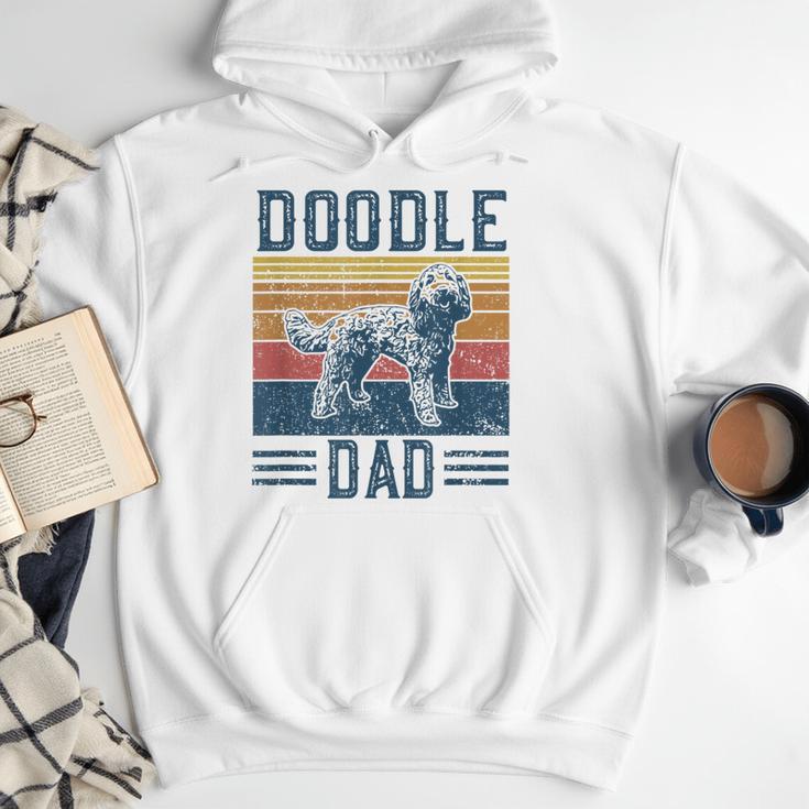 Vintage Doodle Dad Aussie Doodle & Goldendoodle Men Hoodie