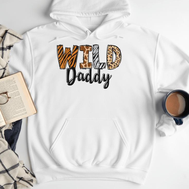 Wild Daddy Zoo Born Two Be Wild B-Day Safari Jungle Animal Men Hoodie