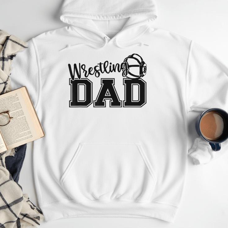 Wrestling Dad Hobby Wrestle Wrestler Martial Arts Father Men Hoodie