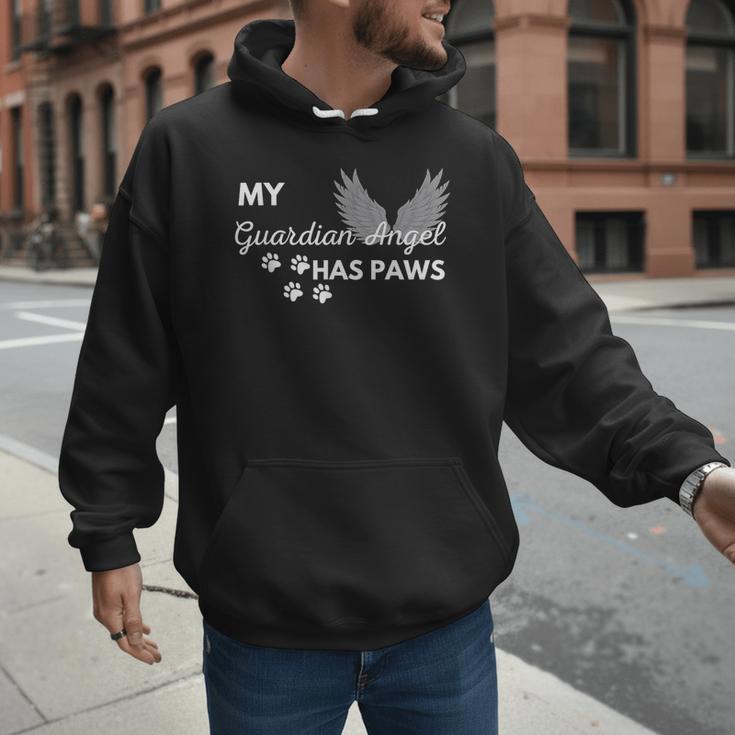 My Angel Has Paws Shirt Pet Memorial Cat Dog Dad Mom Men Women Girls Kids Men Hoodie