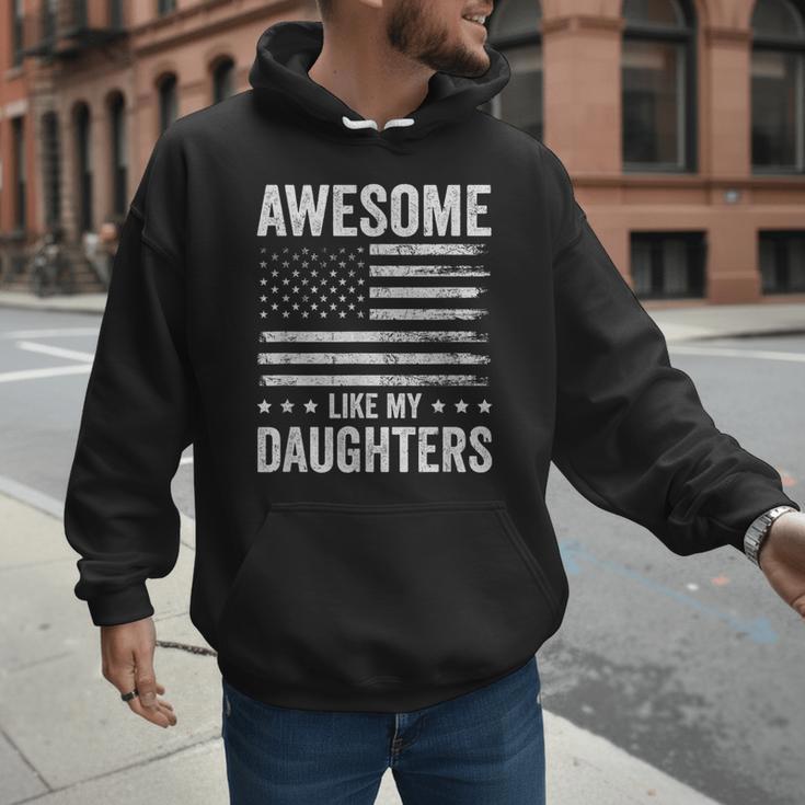 Awesome Like My Daughters Men Fathers Day Dad Men Hoodie