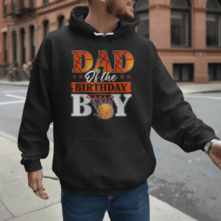 Basketball DAD Of The Birthday Boy Family Matching Men Hoodie