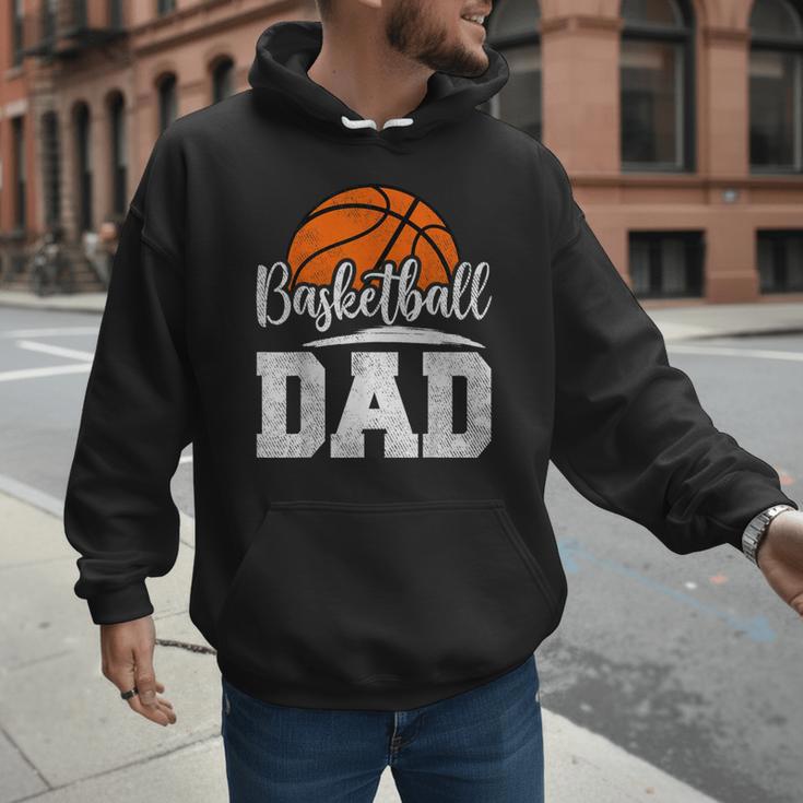 Basketball Dad Basketball Player Game Day Father's Day Men Hoodie Basketball Dad Basketball Player Game Day Father's Day Men Hoodie