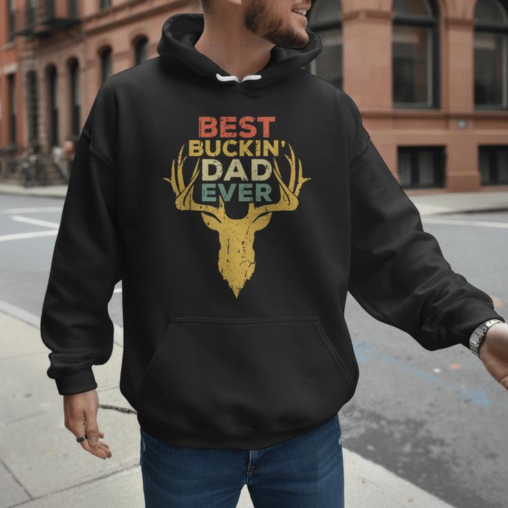 Best Buckin' Dad Ever Shirt Men Hunting Fathers Day Men Hoodie
