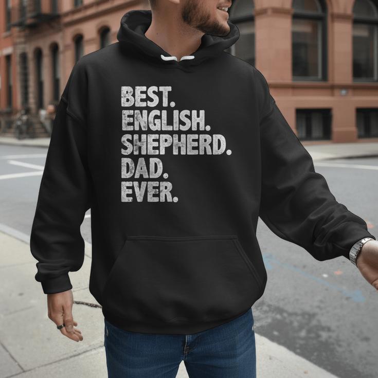 Best English Shepherd Dad Ever Dog Owner Daddy Father's Day Men Hoodie