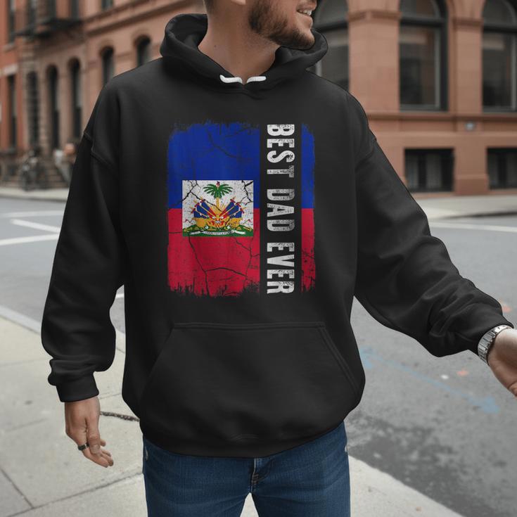 Best Haitian Dad Ever Haiti Daddy Father's Day Men Hoodie
