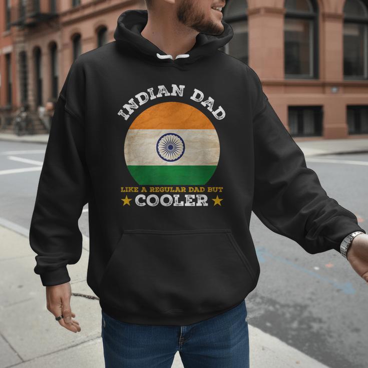 Best Indian Dad Ever Father's Day India Flag Pride Men Hoodie