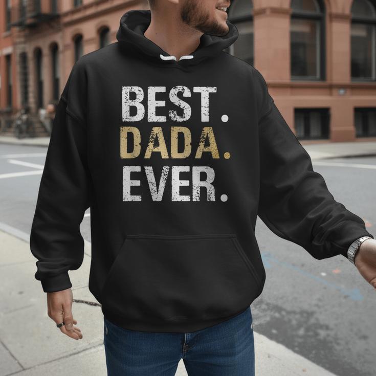 Birthday Fathers Day Christmas For Dada Dada From Granddaughter Grandson Best Dada Men Hoodie