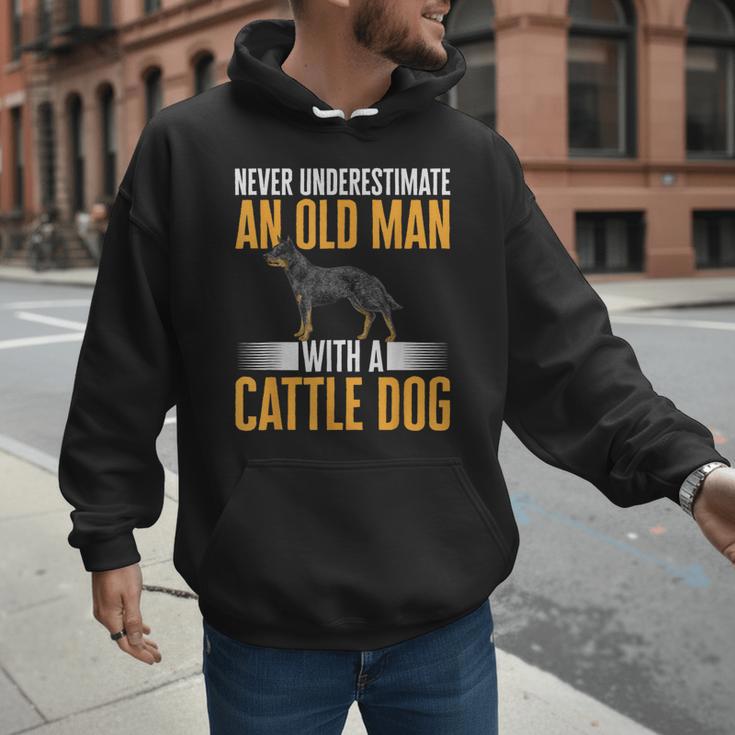 Blue Heeler Dad Australian Cattle Dog Men Men Hoodie