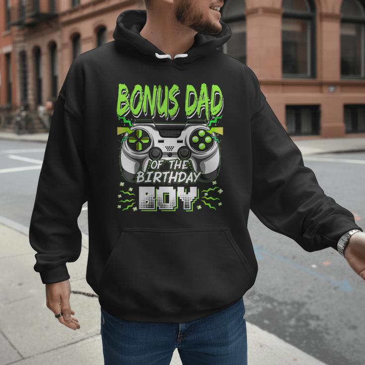 Bonus Dad Of The Birthday Boy Video Game Bday Party Men Hoodie