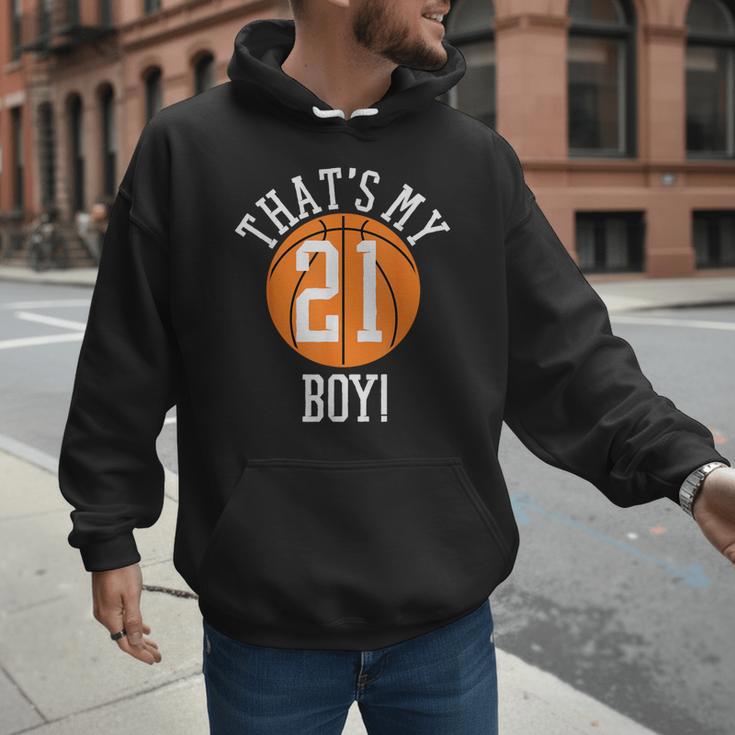 My Boy 21 Basketball Number 21 Jersey Basketball Mom Dad Men Hoodie My Boy 21 Basketball Number 21 Jersey Basketball Mom Dad Men Hoodie