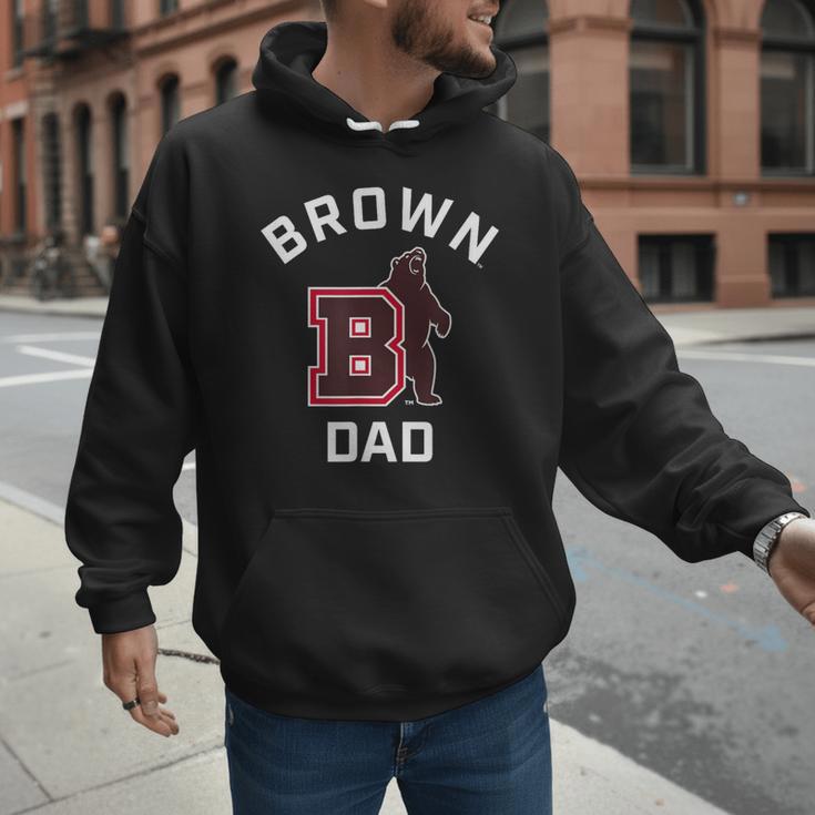 Brown University Bears Arched Dad Men Hoodie Brown University Bears Arched Dad Men Hoodie