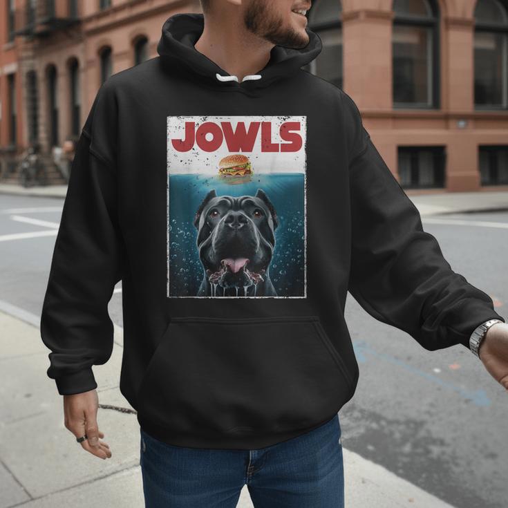 Cane Corso Jowls Top Drool Burger Dog Mom Dog Dad Men Hoodie