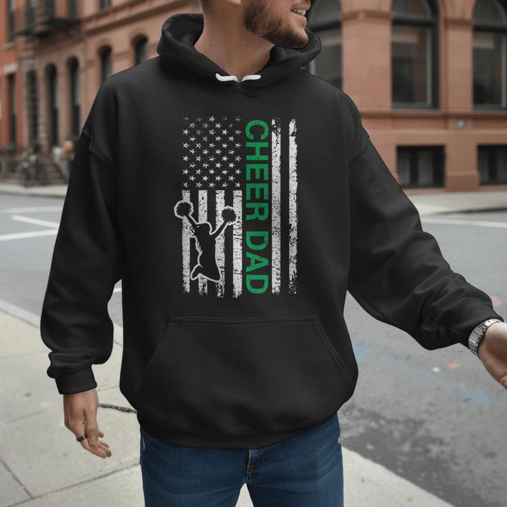 Cheer Dad Flag Green Cheerleading Men Hoodie Cheer Dad Flag Green Cheerleading Men Hoodie