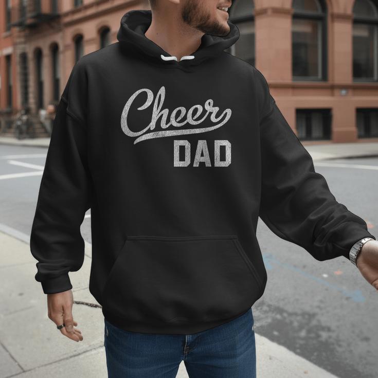 Cheer Dad Proud Cheerleading Dad Small Men Hoodie