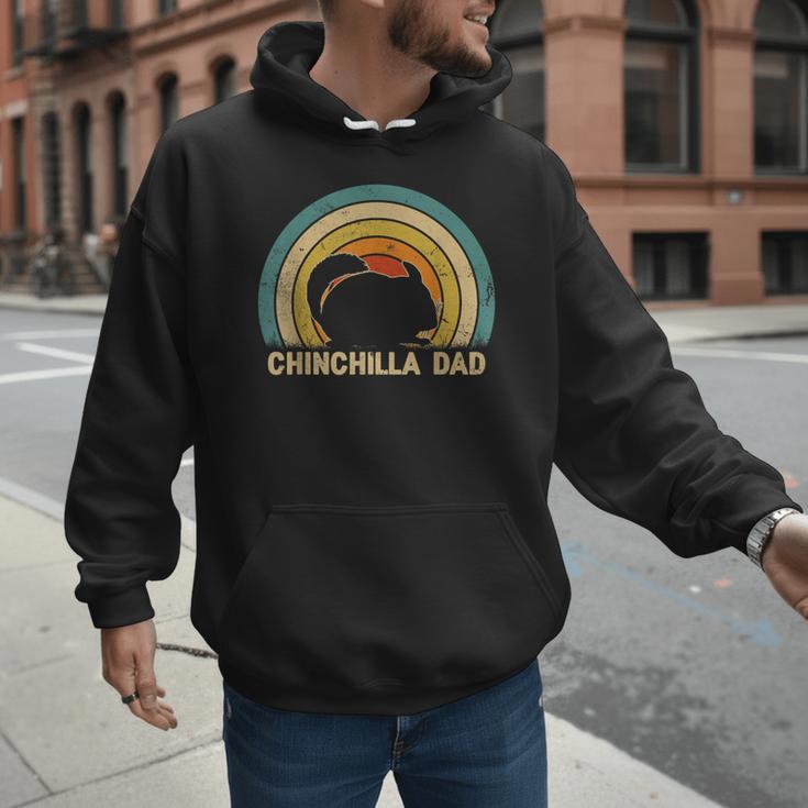 Chinchilla Dad Father's Day Chinchilla Lover Dad Daddy Men Hoodie