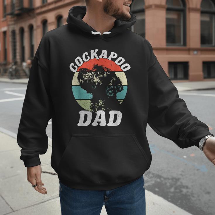 Cockapoo Dad Dog Father's Day Vintage Pet Men Women Kids Men Hoodie