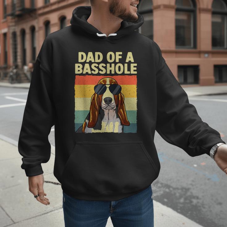 Cool Basset Hound For Men Dad Dog Basset Hound Lovers Men Hoodie