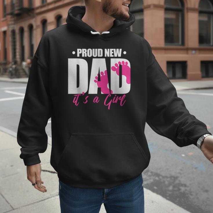 Cool Parent Apparel Proud New Dad It's A Girl Classic Fit Short Sleeve Crew Neck T-Shirt Small Men Hoodie