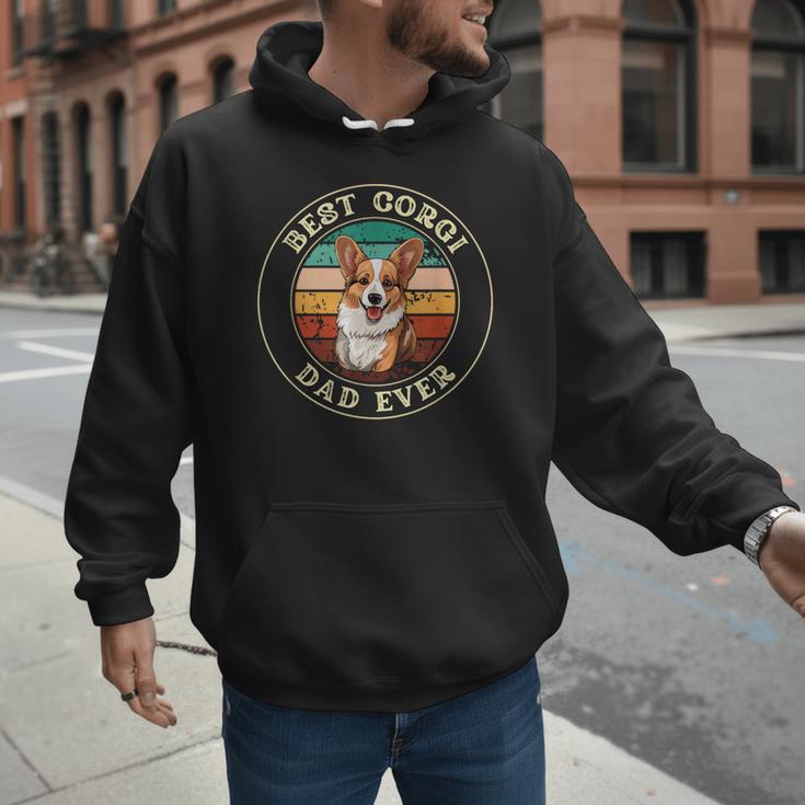 Corgi Dad Idea For Men Men Hoodie