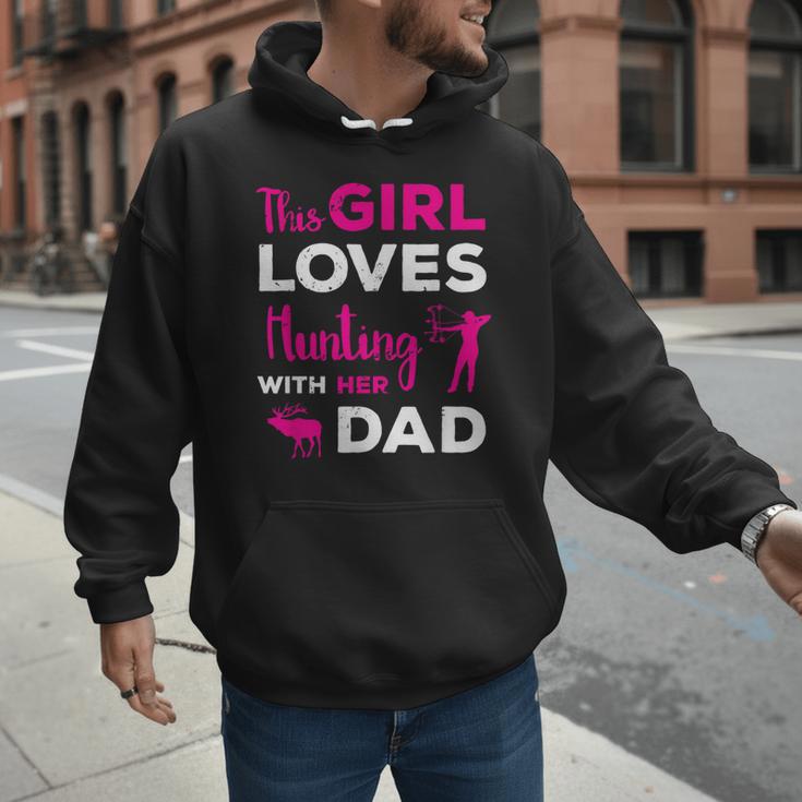 Cute Girls Hunting Dad Daughter Hunting Buddy Hunter Men Hoodie