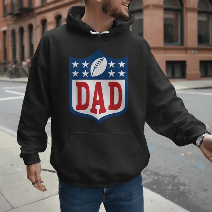 Dad American Football Happy Birthday Family Matching Retro Men Hoodie Dad American Football Happy Birthday Family Matching Retro Men Hoodie