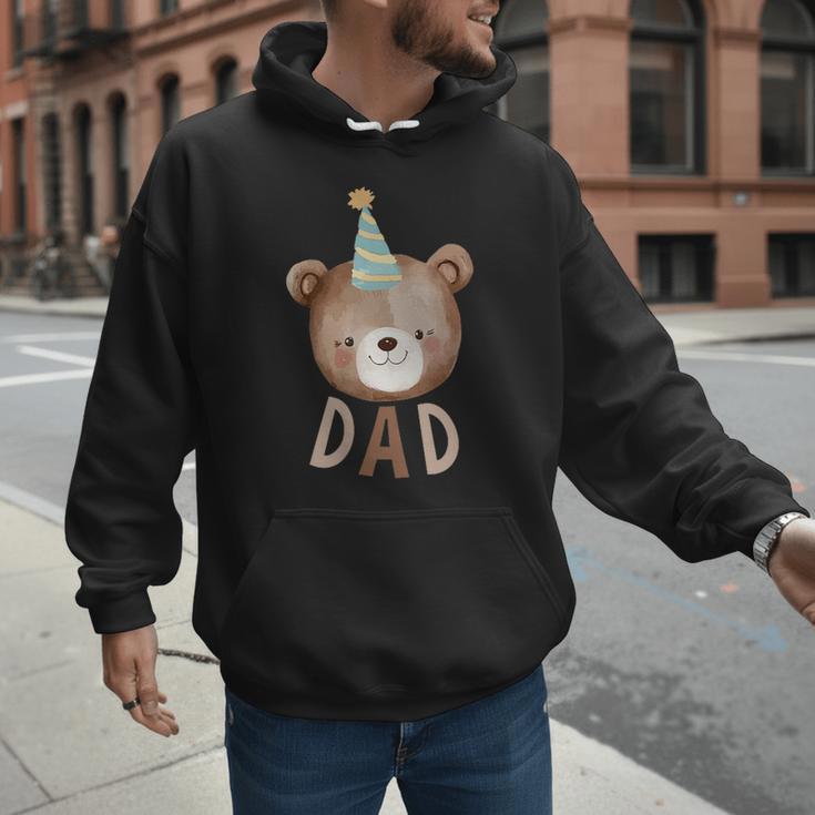Dad Bear 1st Birthday Beary First Birthday Matching Family Men Hoodie Dad Bear 1st Birthday Beary First Birthday Matching Family Men Hoodie