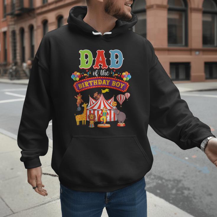 Dad Of The Birthday Boy Carnival Circus 1st Birthday Party Men Hoodie