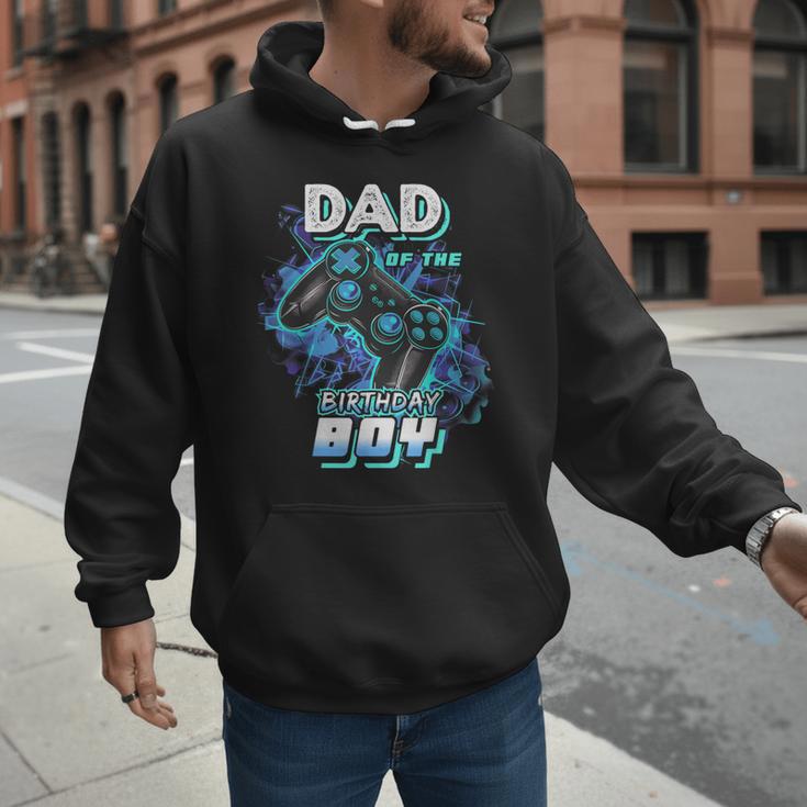 Dad Of The Birthday Boy Matching Video Game Birthday Party Men Hoodie
