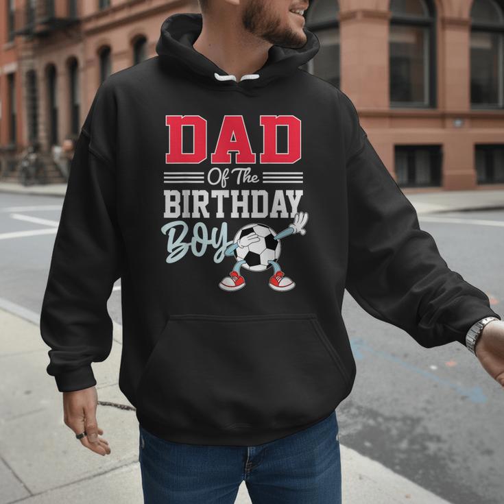 Dad Of The Birthday Boy Shirt Soccer Party Family Daddy Men Hoodie