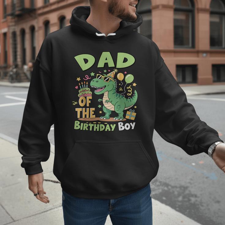 Dad Of The Birthday BoyRex Dinosaur Family Party Men Hoodie Dad Of The Birthday BoyRex Dinosaur Family Party Men Hoodie