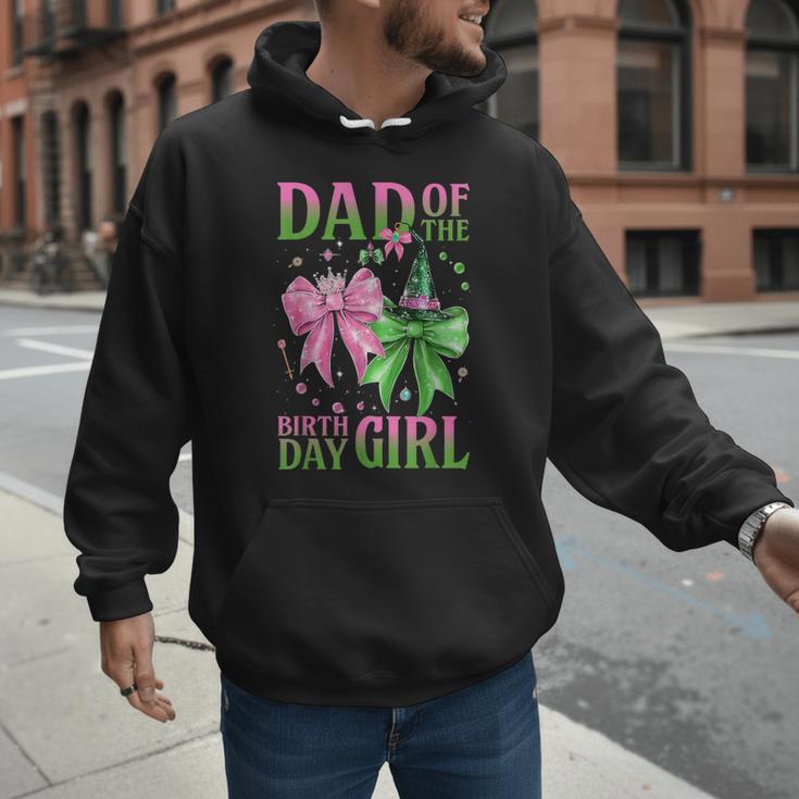 Dad Of The Birthday Girl Coquette Matching Family Party Men Hoodie