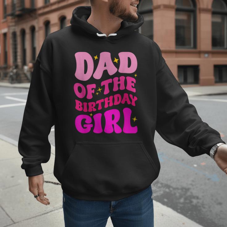 Dad Of The Birthday Girl Party Girls Daddy Birthday Party Men Hoodie