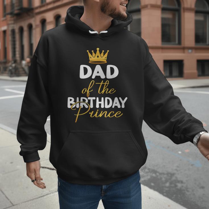 Dad Of The Birthday Prince Boy Bday Party Idea For Him Men Hoodie