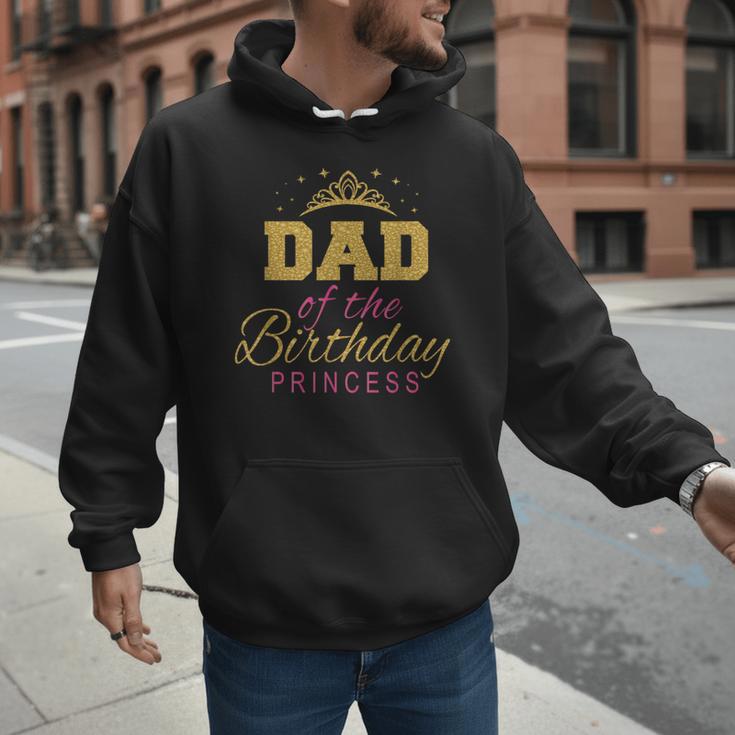 Dad Of The Birthday Princess Girls Party Small Men Hoodie
