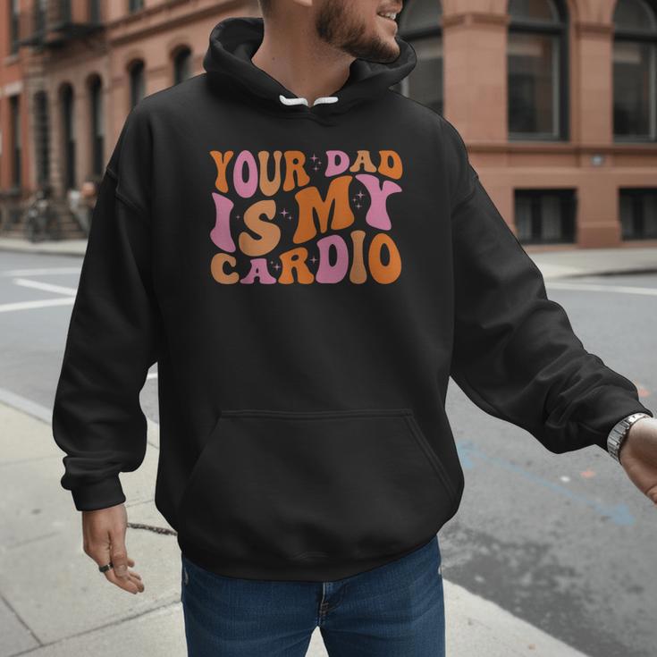 Your Dad Is My Cardio Gym Father's Day Men Hoodie Your Dad Is My Cardio Gym Father's Day Men Hoodie